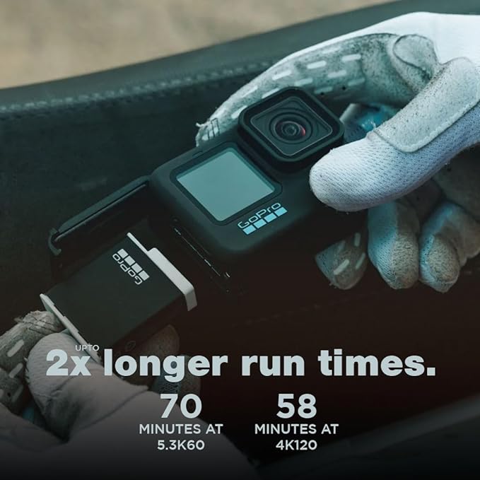 GoPro HERO12 Black Powerhouse Bundle - HERO12 Black Waterproof Digital Action